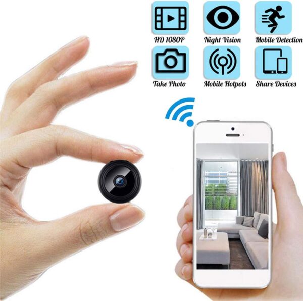 Mini Caméra A9 - Votre Œil Inconnu pour des Enregistrements Discrets et Puissants – Image 4