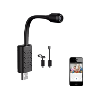 Mini Caméra U21 WiFi USB – Surveillance HD flexible & discrète