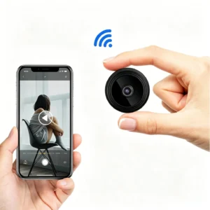 Mini Caméra A9 WiFi – Surveillance discrète HD avec vision nocturne et aimant