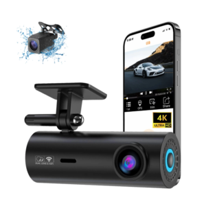 Caméra Embarquée C1 4K – WiFi – Vision Nocturne – 170° Grand Angle